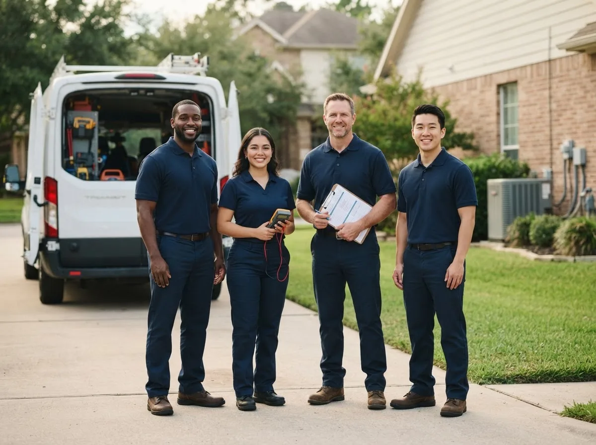 Certified HVAC technician near Central City, IA